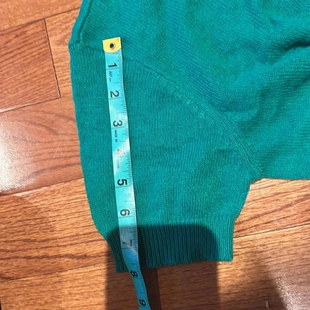MOTF Luxe Soft Green crew neck Sweater Sz S - Picture 7 of 9